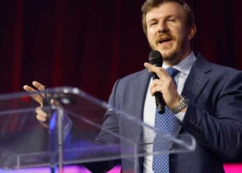 Georgetown prof starts running after realizing he's talking to James O'Keefe — and his racial 'slurs' are on camera