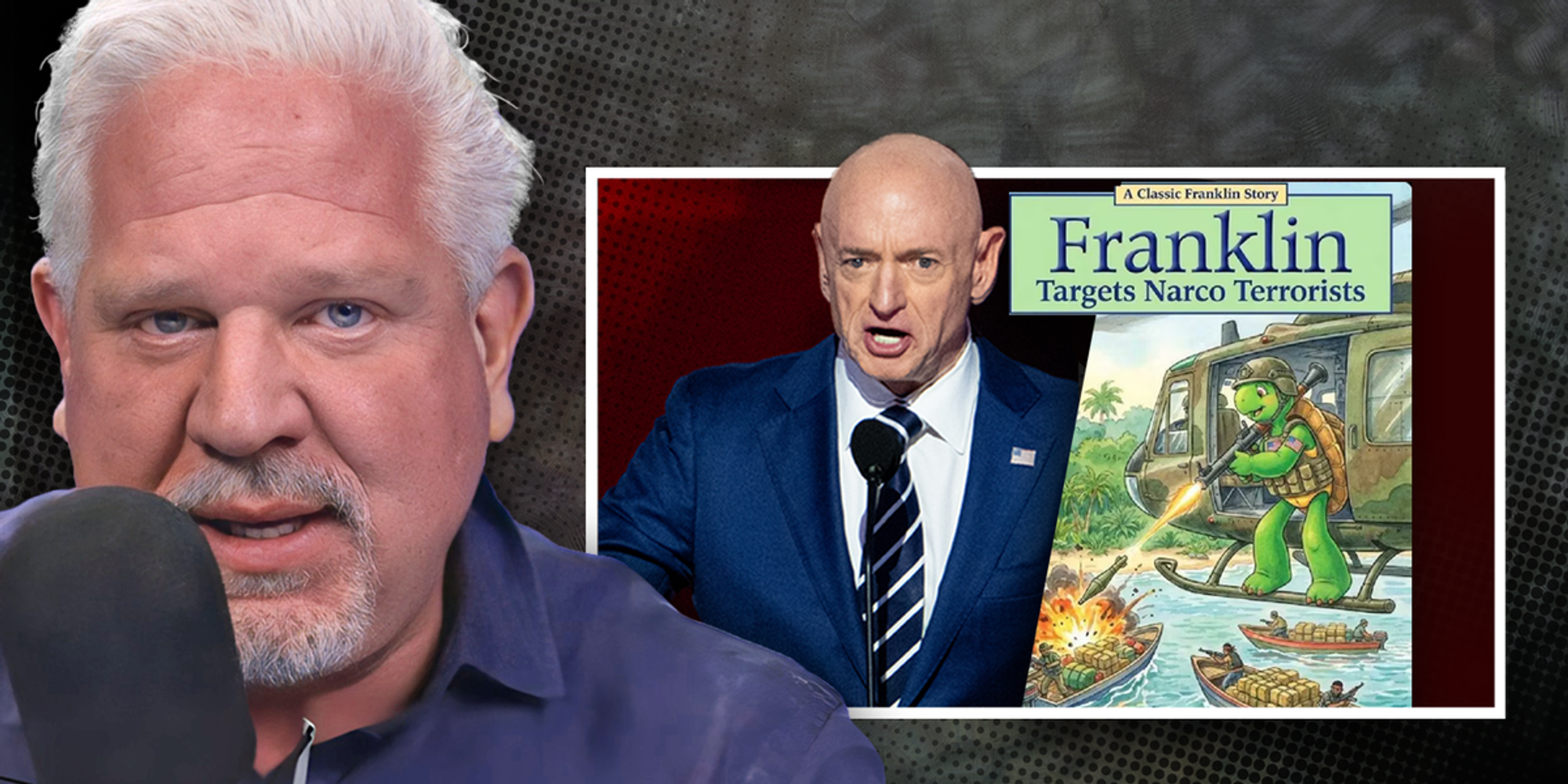 Glenn Beck’s fiery response to Mark Kelly’s tantrum over Hegseth’s Franklin meme