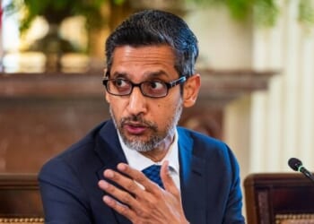 Google CEO Sundar Pichai Calls for National AI Regulations Overriding States to 'Compete with China'
