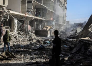 Devastation in Gaza.