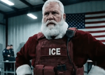 ICE Releases AI Video of Santa Rounding Up Illegal Aliens, Urges Self-Deportation to Avoid the 'Naughty List'