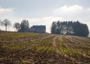 A house near Bastogne, Belgium.