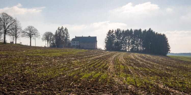 A house near Bastogne, Belgium.