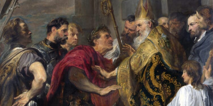 Jesus Heals the Bruises Left by His Blows