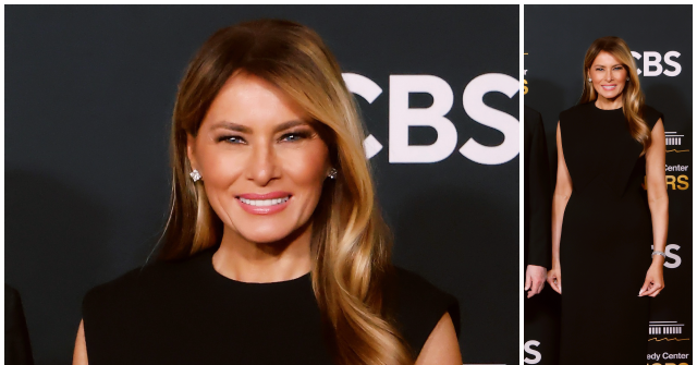 Melania Trump Is Black Tie Chic in Givenchy for Kennedy Center Honors