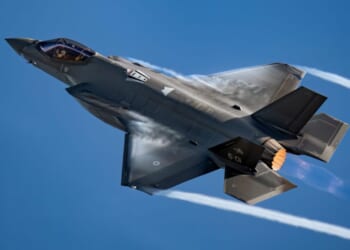 The Italian Air Force showcase F-35A Lightning II aircraft.