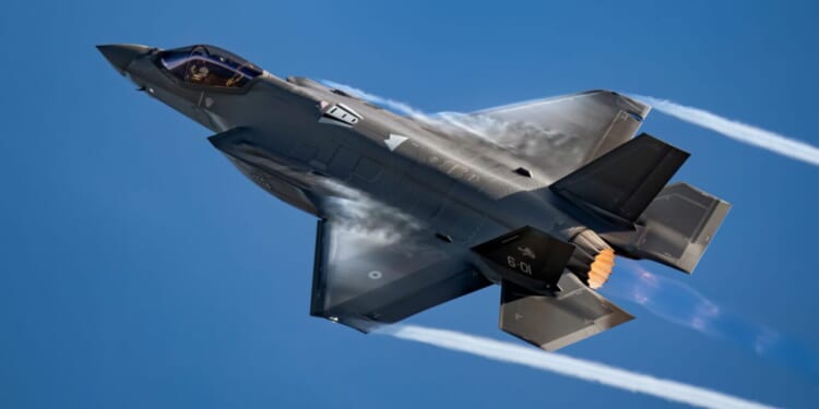 The Italian Air Force showcase F-35A Lightning II aircraft.