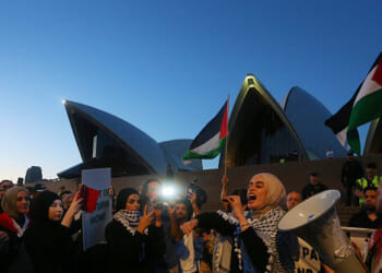 Muslims Chant 'Gas the Jews' in Sydney, Australia