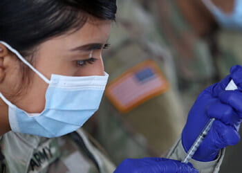 National Guardsman Labeled 'Domestic Extremist' for Vaccine Refusal