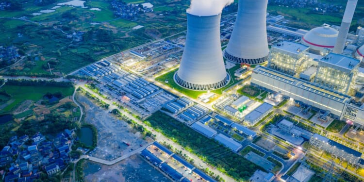 China nuclear energy power plant