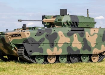 A Polish Borsuk IFV.