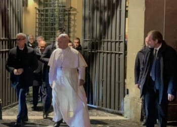 Pope Leo at Castel Gandolfo Dec. 9, 2025