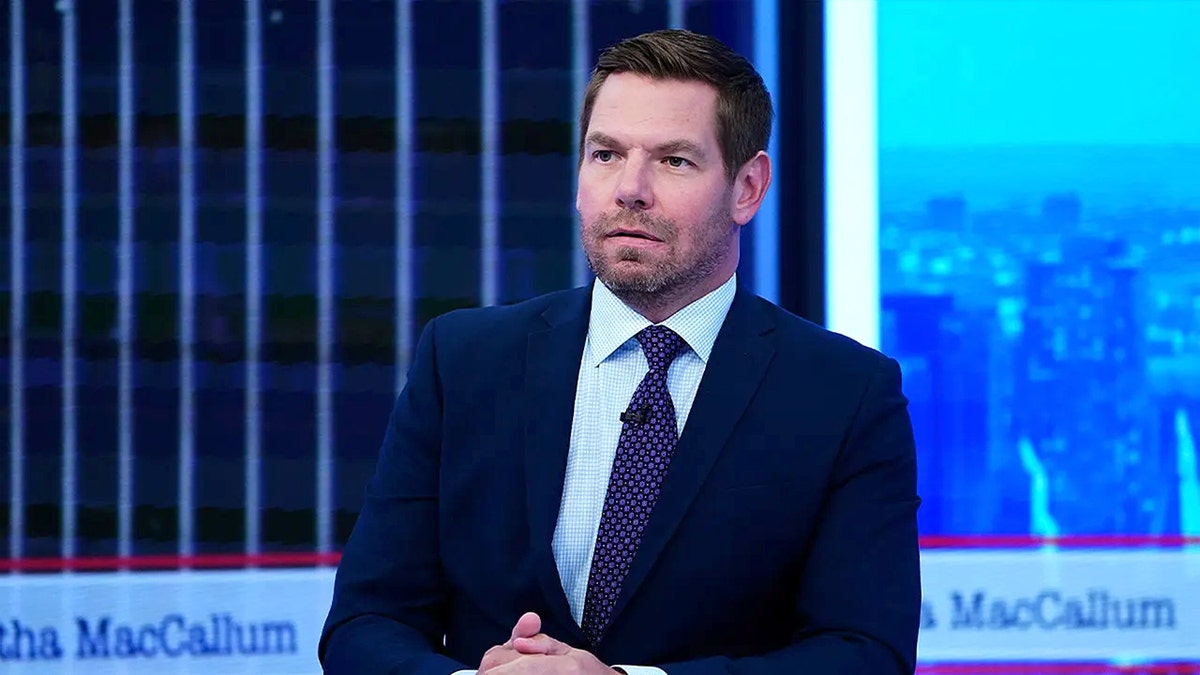 Rep. Eric Swalwell at Fox News Studio