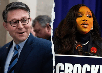 Speaker Johnson mocks Jasmine Crockett’s Senate bid: ‘Absolutely delighted’