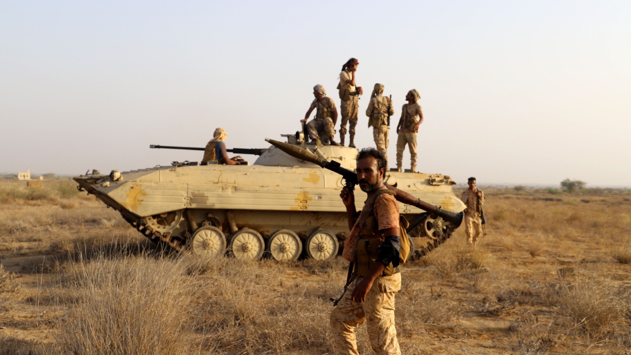 Yemen troops civil war.