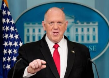 Tom Homan Slams Heckler Who Called Him 'Racist' During Turning Point USA Event