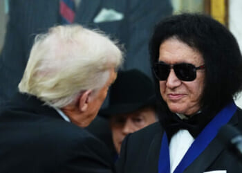 Trump Presents Kennedy Center Honorees with Gold Medallions