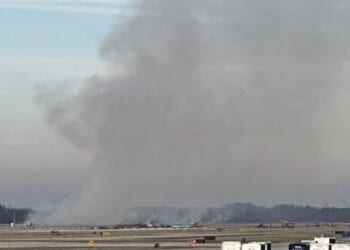 United Flight's Engine Failure Sparks Brushfire at Dulles Airport