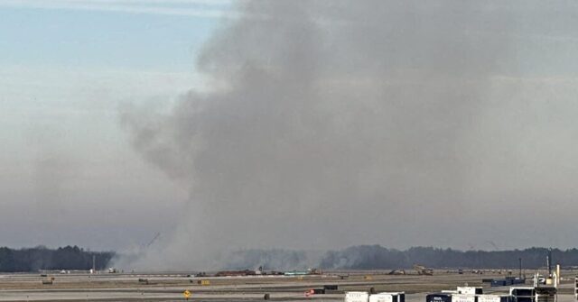 United Flight's Engine Failure Sparks Brushfire at Dulles Airport