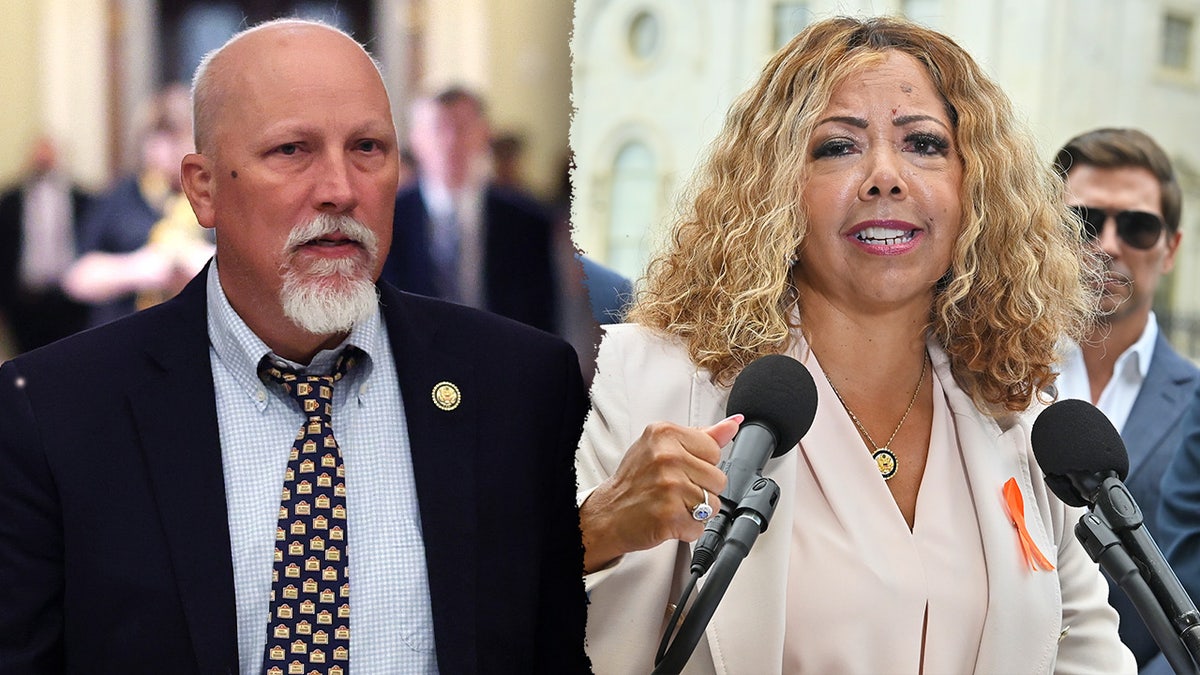 Chip Roy, Lucy McBath split image