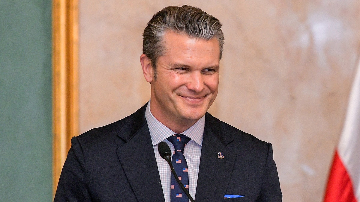 War Secretary Pete Hegseth