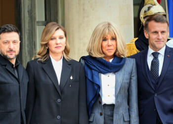 Zelensky and Macron Meet in Paris Again