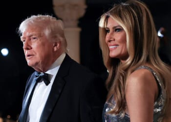 President Donald Trump reveals his New Year's resolution