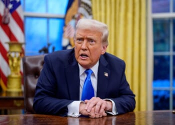 Trump flips Democrats' 'no one is above the law' line after Walz drops re-election bid