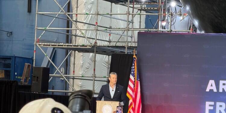 Revitalizing America’s Defense Industrial Base Takes Center Stage In Hegseth’s Address To Shipbuilders