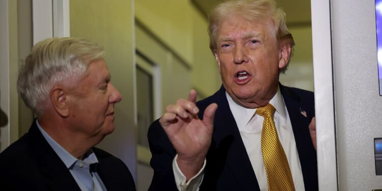 Trump backs Senate Russia sanctions bill for next week vote, Graham says