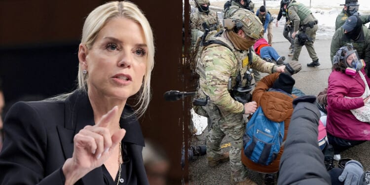 Bondi warns protesters in Minnesota of arrests for attacking federal agents