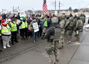 Trump shows footage of ICE shooting of Minnesota woman to NYT reporters