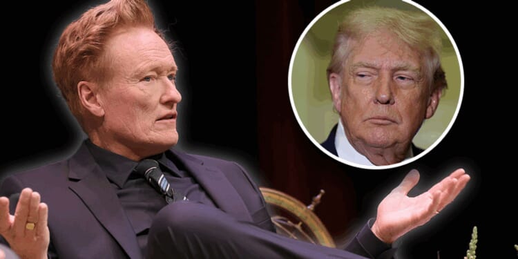 Conan O'Brien calls out lazy Trump-hating comedians
