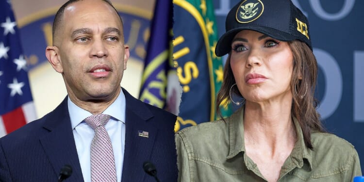 Hakeem Jeffries accuses Kristi Noem of 'depraved indifference' in ICE shooting