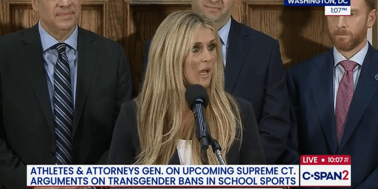 Female Athletes, Republican AGs Rally To Defend Women’s Sports At SCOTUS