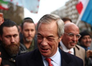 Farage Backs Trump Iran Intervention, Hails Persian 'Freedom Fighters'