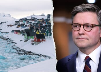 House Speaker Mike Johnson rejects military intervention in Greenland