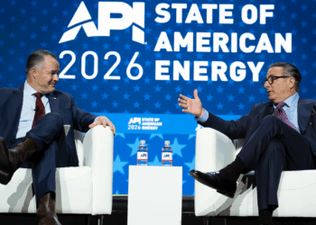 Andy Garcia discusses 'Landman' at API energy conference