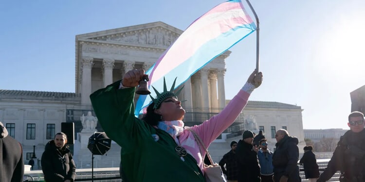Supreme Court hears arguments on transgender women's sports cases