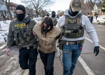 Bernie Moreno confronts Toledo commissioner Pete Gerken over ICE remarks