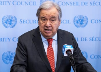 UN Chief Antonio Guterres warns US favors power over international law