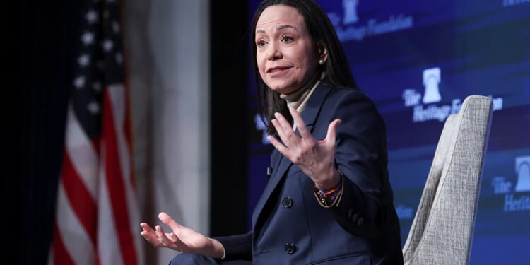 Machado says Venezuela elections will come ‘eventually’ after Trump meeting