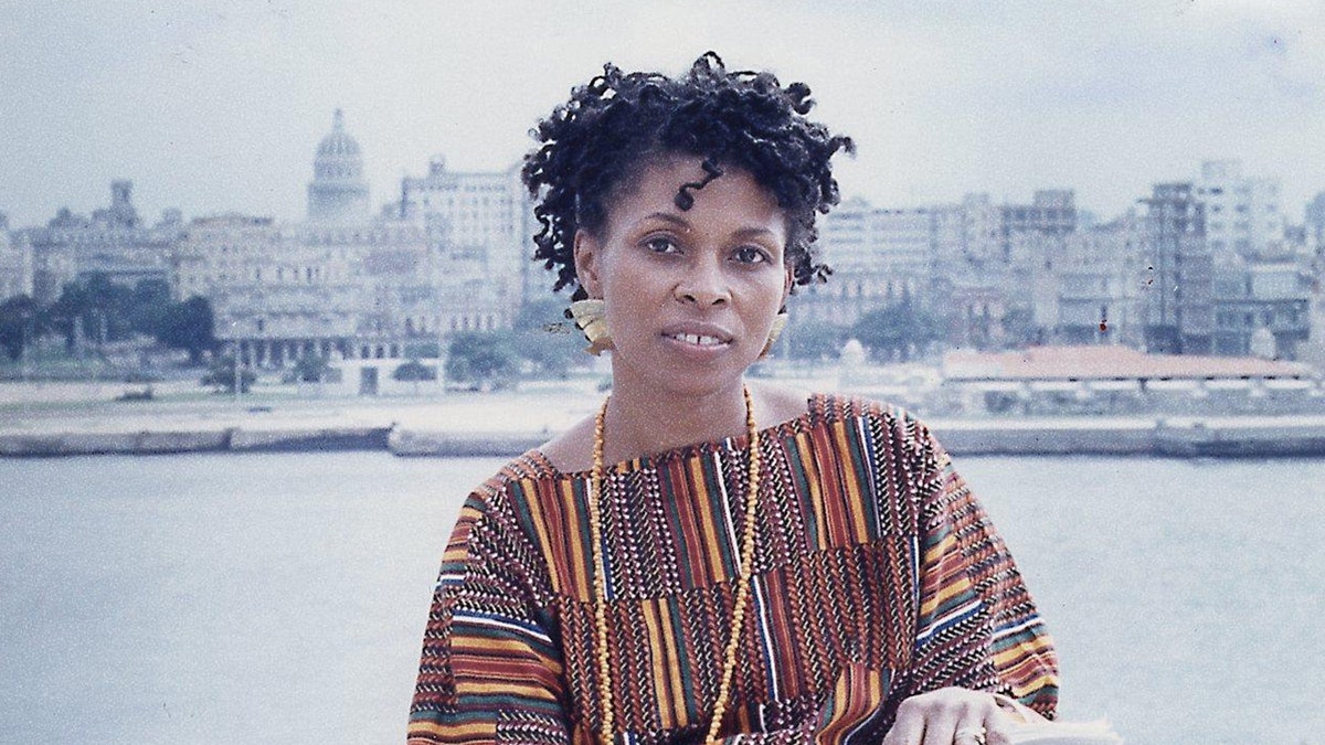 Assata Shakur poses for a photo in Havana