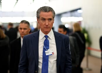 Gov Gavin Newsom slams world leaders rolling over for Trump at Davos