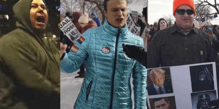 More UNHINGED anti-ICE extremist footage: 'I am a liberal, leftist, pagan, lesbian, transgender woman, and witch!'