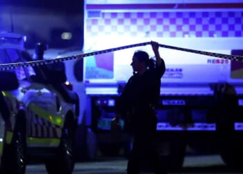 Intruder violently breaks down door of home with family inside — and gets justice from the end of a gun