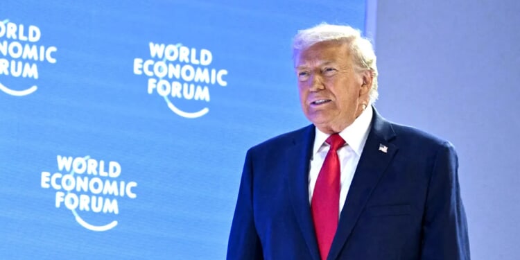 President Donald Trump blasts Biden policies at Davos World Economic Forum