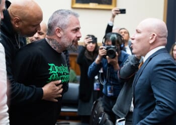 Michael Fanone escorted out of congressional hearing after confrontation