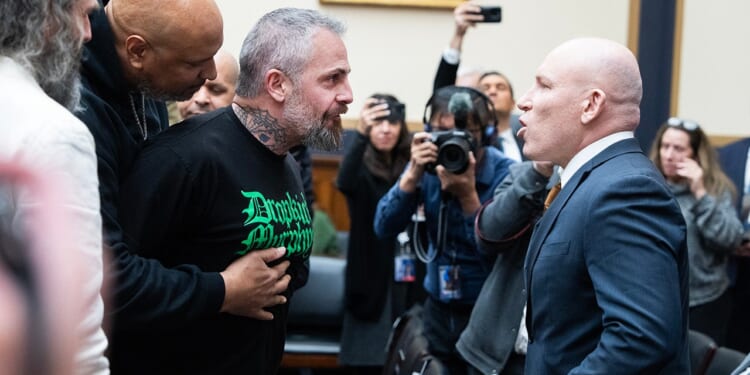 Michael Fanone escorted out of congressional hearing after confrontation