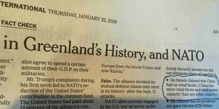 New York Times Fact-Checker Needs a Fact-Check